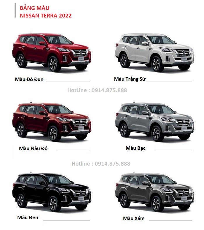 TERRA 25L S 2WD 6MT  Đại lý phân phối chính hãng ô tô Nissan